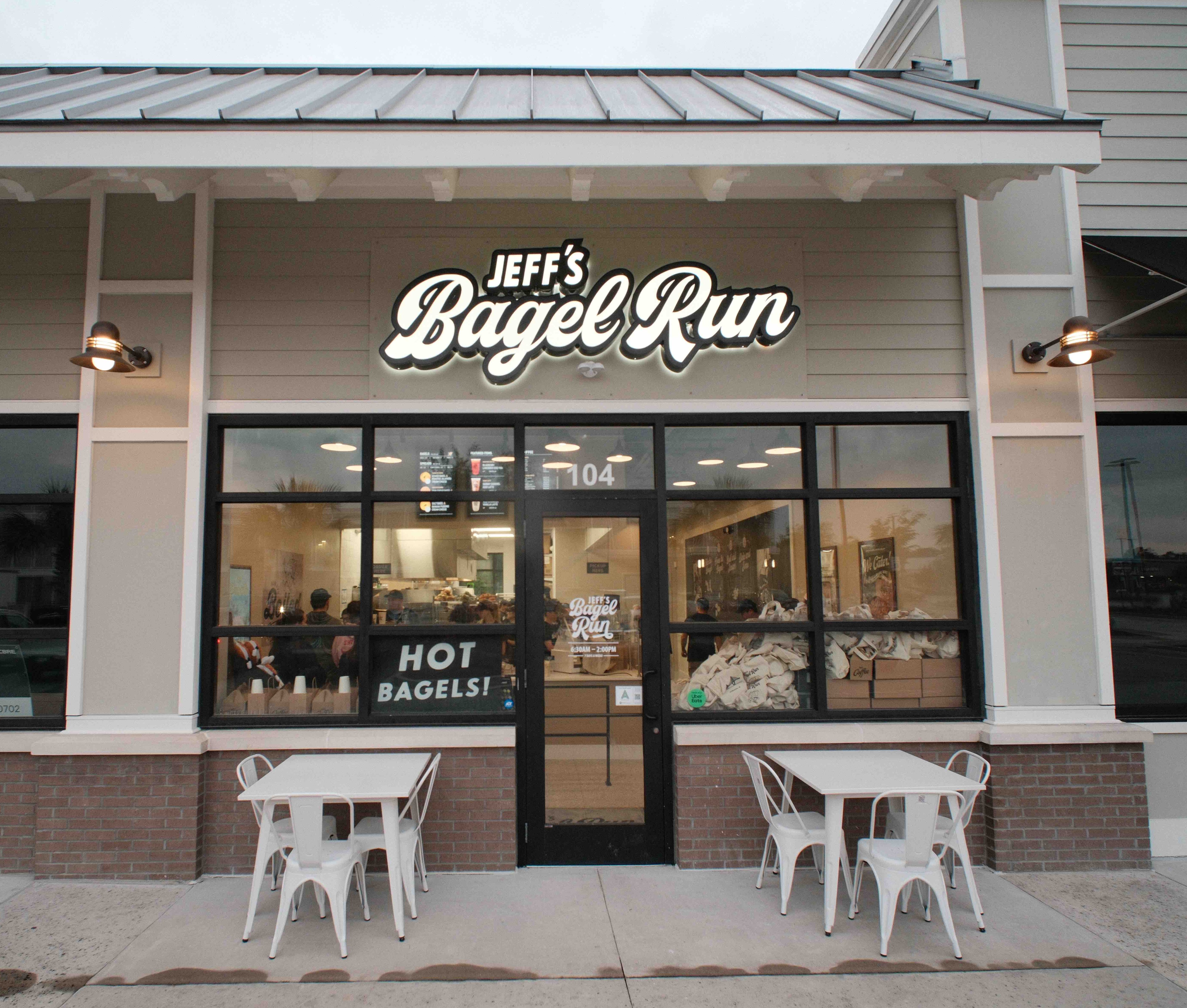 Jeff's Bagel Run in Charleston, SC